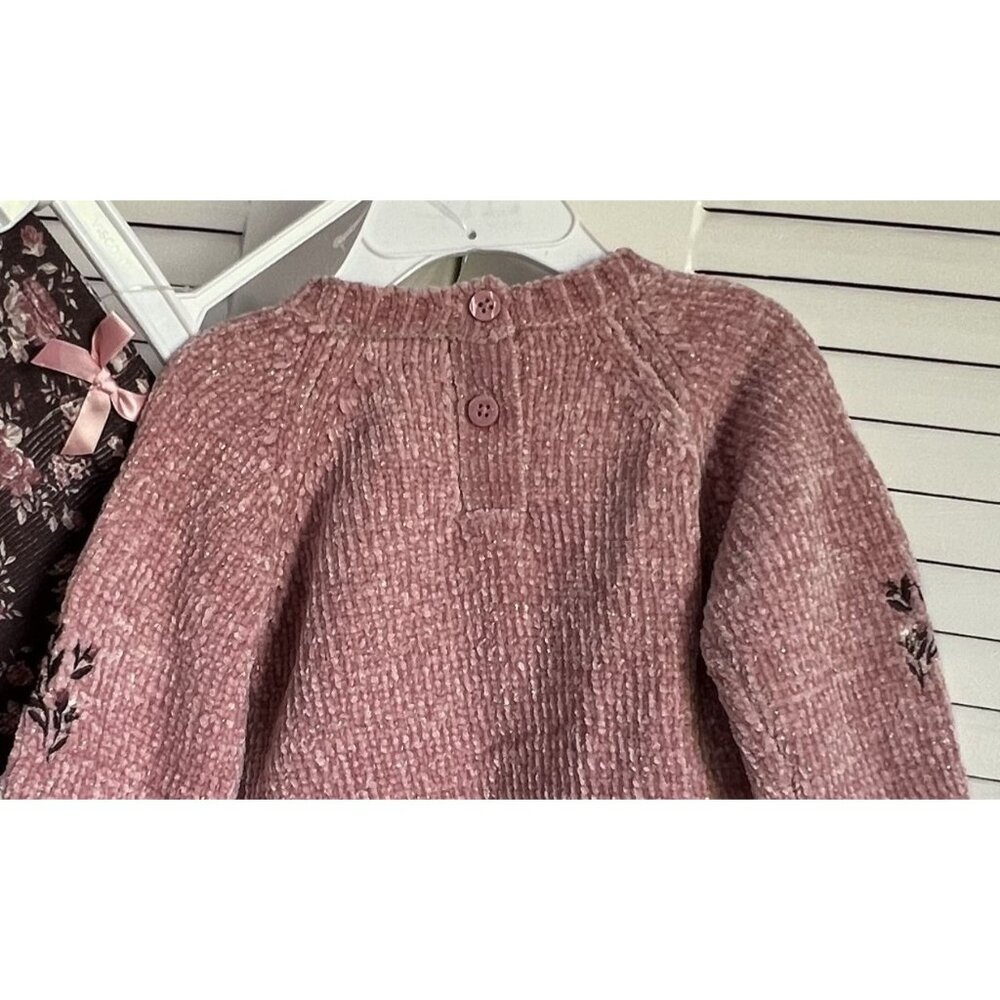 Nicole Miller New York Baby 2-Piece Set 0/3M Sweater & Leggings Cottagecore NWT - Picture 8 of 8
